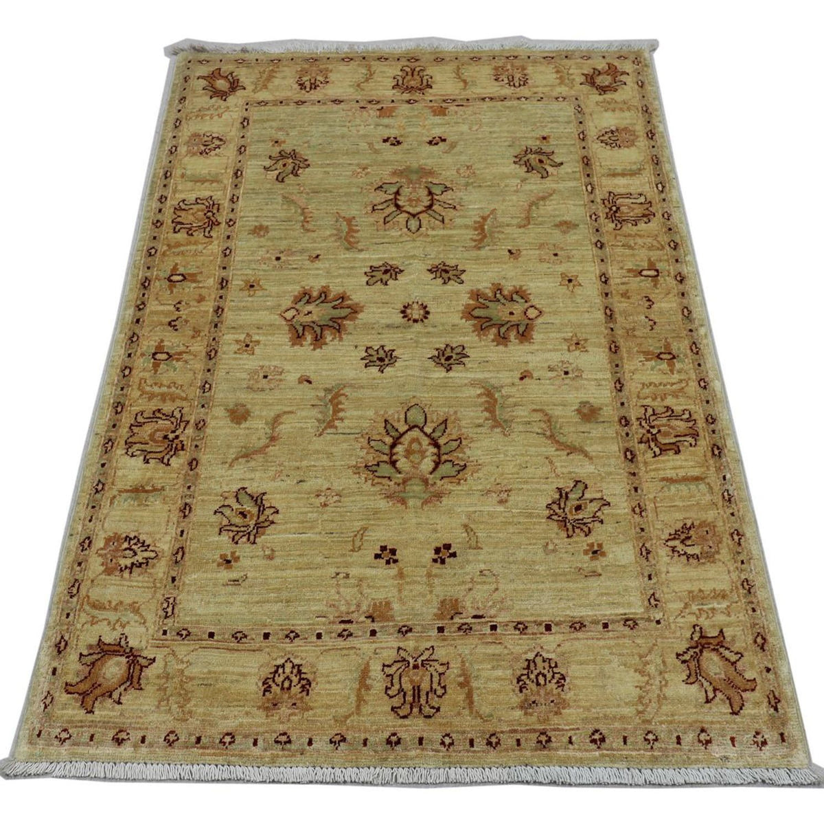 Ziegler Carpet - 147 x 99 cm - olivgrön