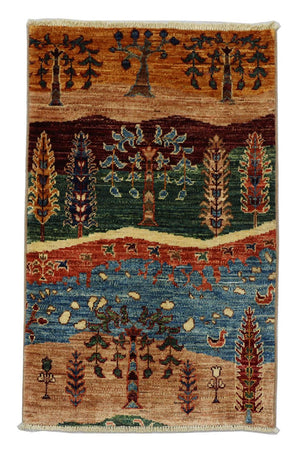 Ziegler Carpet - 94 x 64 cm - flerfärgad