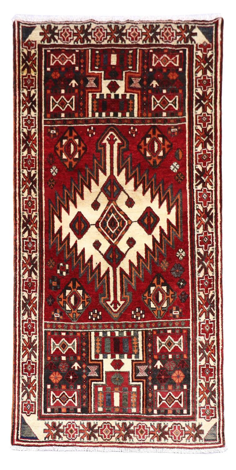 Runner Persisk matta - Nomadic - 245 x 135 cm - röd
