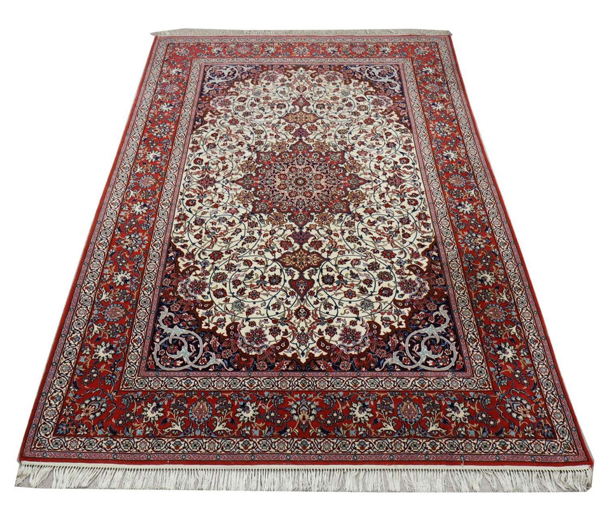 Persisk matta - Isfahan - Premium - 303 x 202 cm - beige