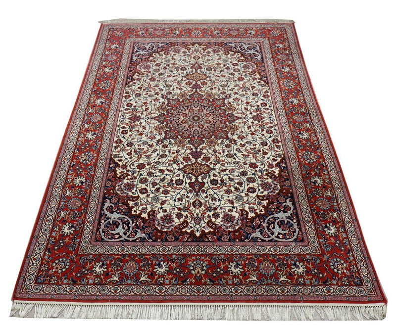 Persisk matta - Isfahan - Premium - 303 x 202 cm - beige
