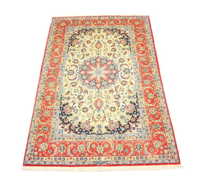 Persisk matta - Isfahan - Premium - 243 x 153 cm - beige