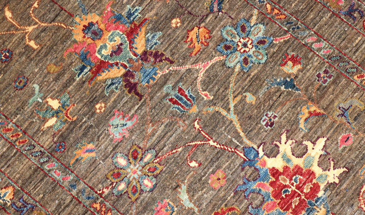 Ziegler Carpet - 124 x 83 cm - olivgrön
