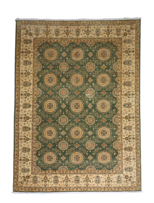 Ziegler Carpet - 356 x 273 cm - grön
