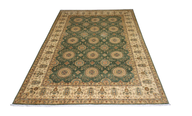 Ziegler Carpet - 356 x 273 cm - grön