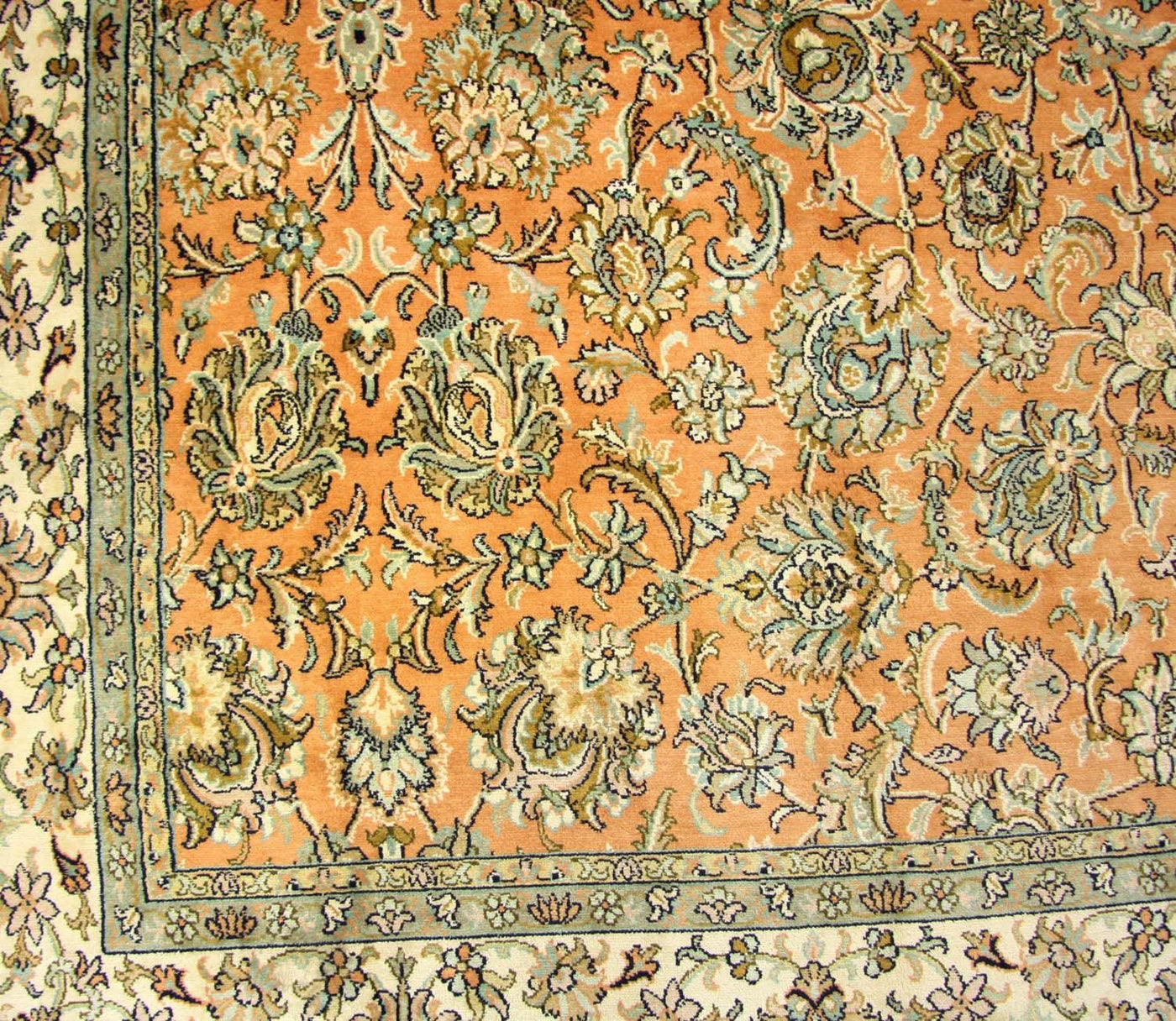 Kashmir silke Mattan 211x216cm - Oriental Carpet