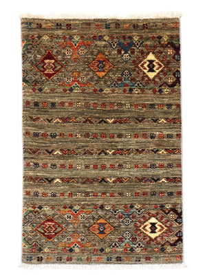 Ziegler Carpet - 91 x 63 cm - olivgrön