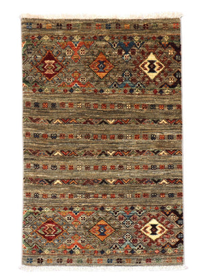 Ziegler Carpet - 91 x 63 cm - olivgrön
