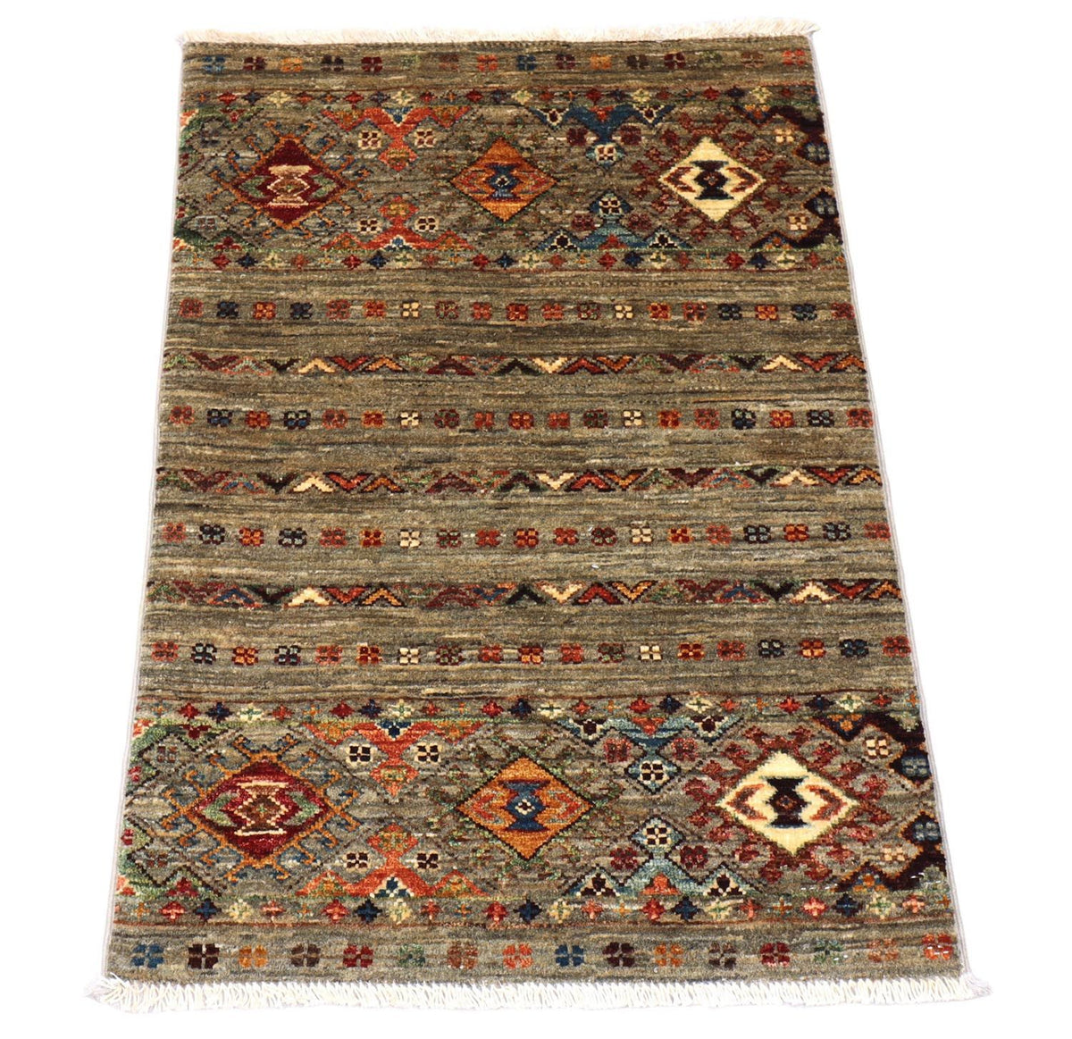 Ziegler Carpet - 91 x 63 cm - olivgrön