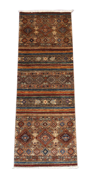 Runner Ziegler Carpet - 258 x 88 cm - ljusbrun