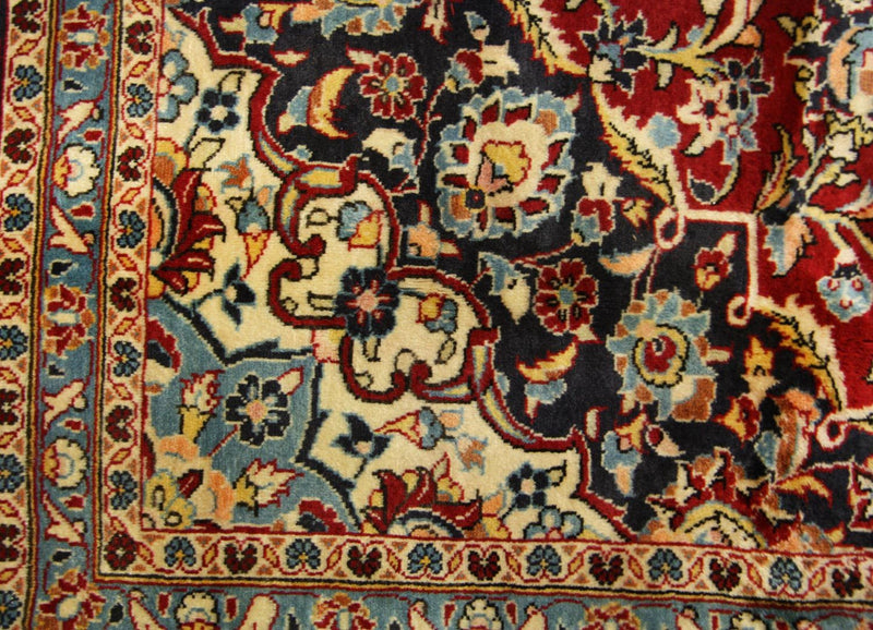 Persiska mattor - Keshan - 354 x 258 cm - röd