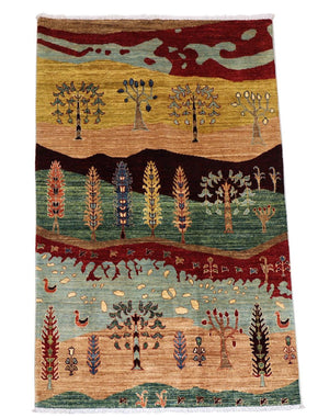 Ziegler Carpet - 183 x 120 cm - flerfärgad