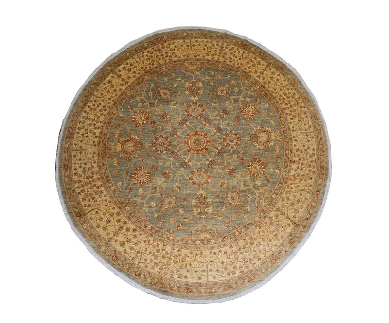 Ziegler Carpet runt  - 307 x 305 cm - brun