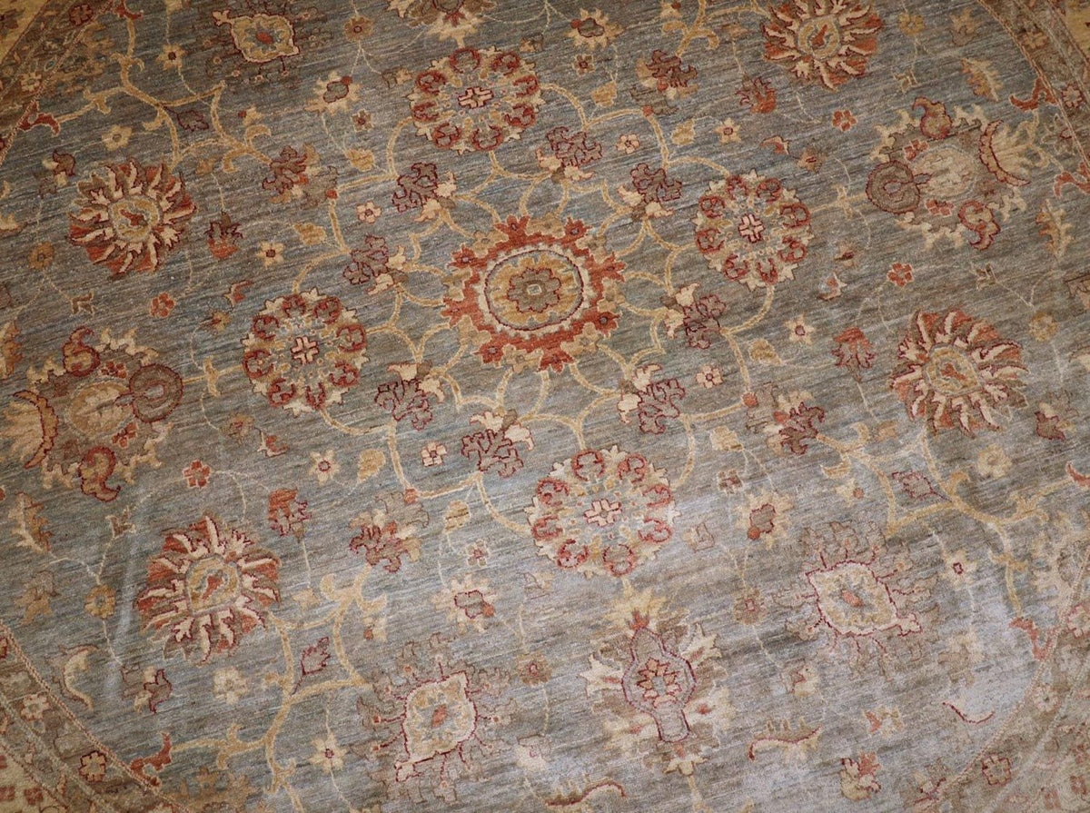 Ziegler Carpet runt  - 307 x 305 cm - brun