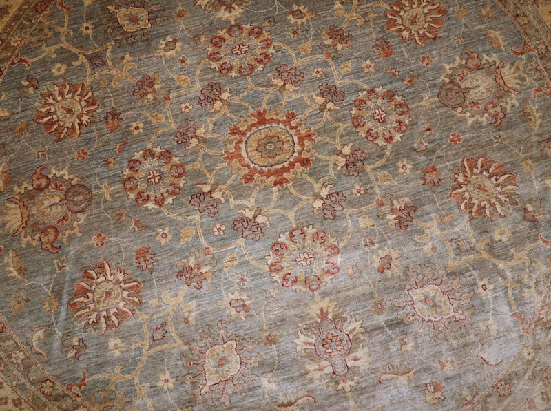 Ziegler Carpet runt  - 307 x 305 cm - brun