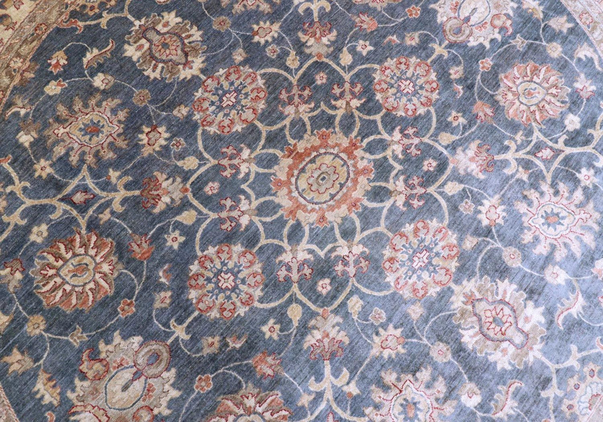 Ziegler Carpet runt  - 310 x 299 cm - grön