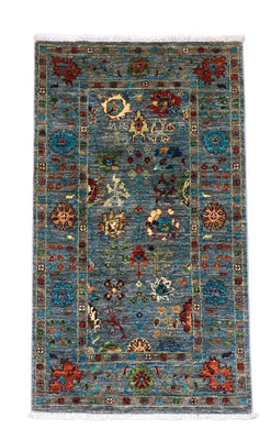 Ziegler Carpet - 132 x 81 cm - havsblått