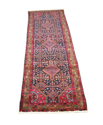 Runner Persisk matta - Nomadic - 336 x 110 cm - blå