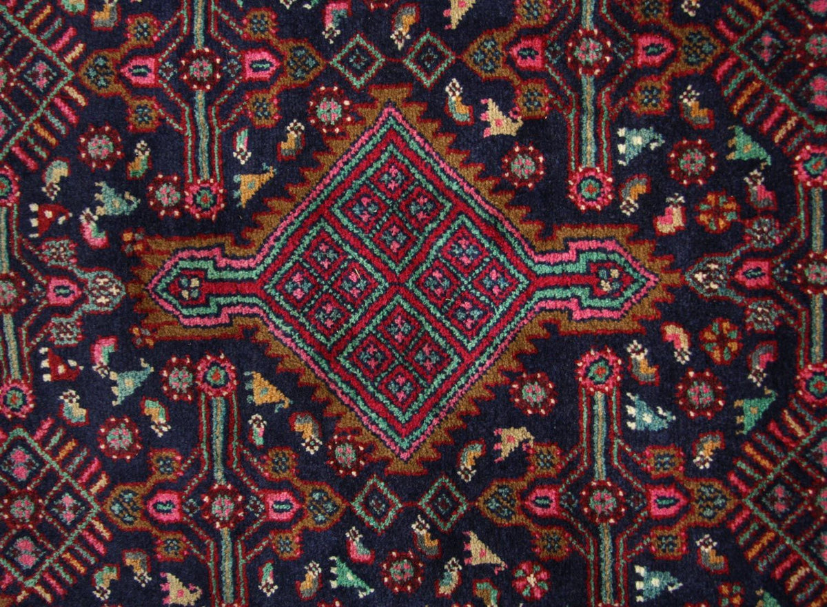 Runner Persisk matta - Nomadic - 336 x 110 cm - blå