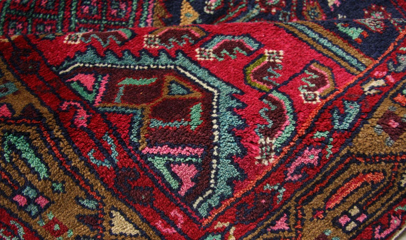 Runner Persisk matta - Nomadic - 336 x 110 cm - blå