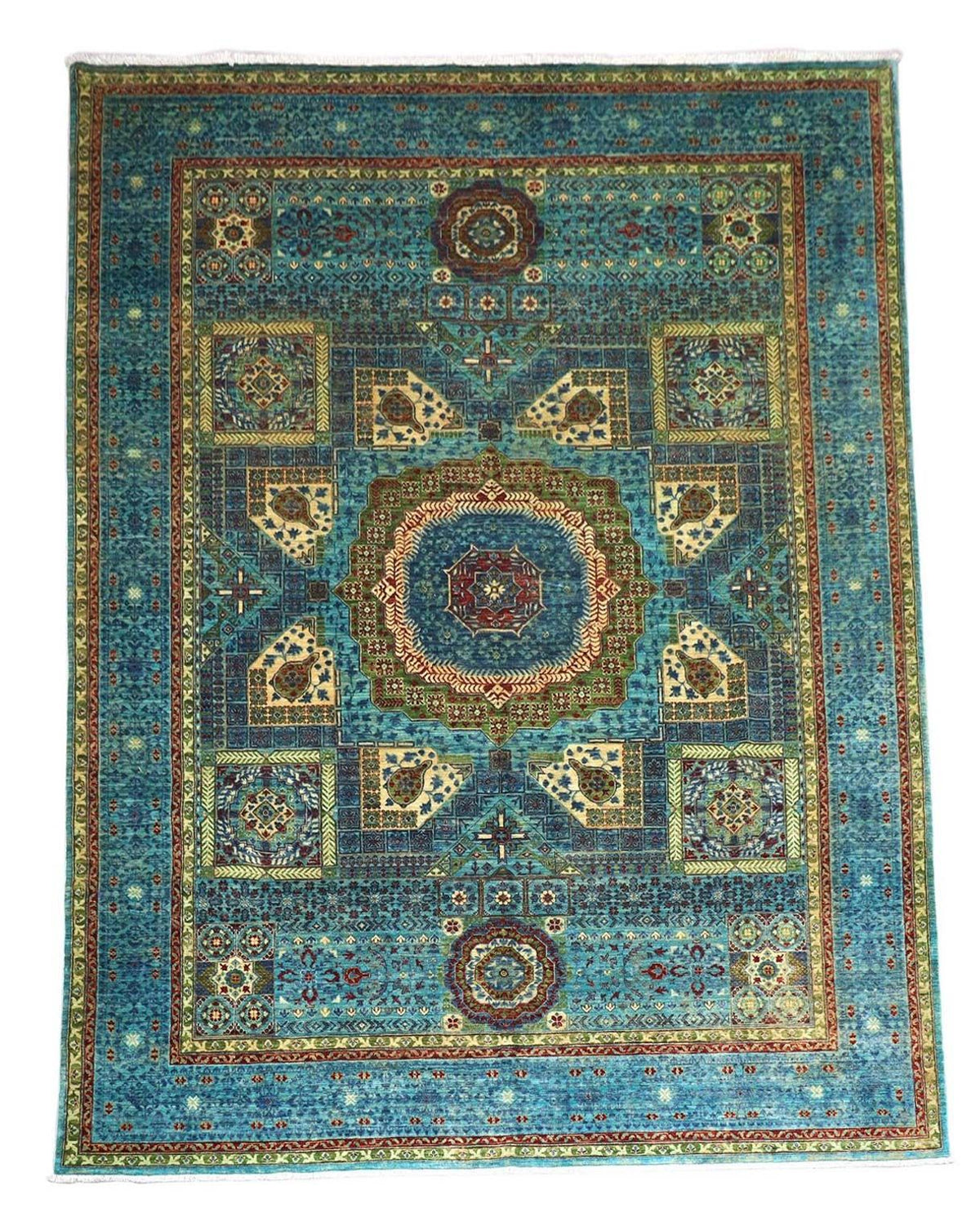 Ziegler Carpet - 368 x 271 cm - turkos