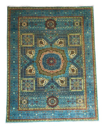 Ziegler Carpet - 368 x 271 cm - turkos