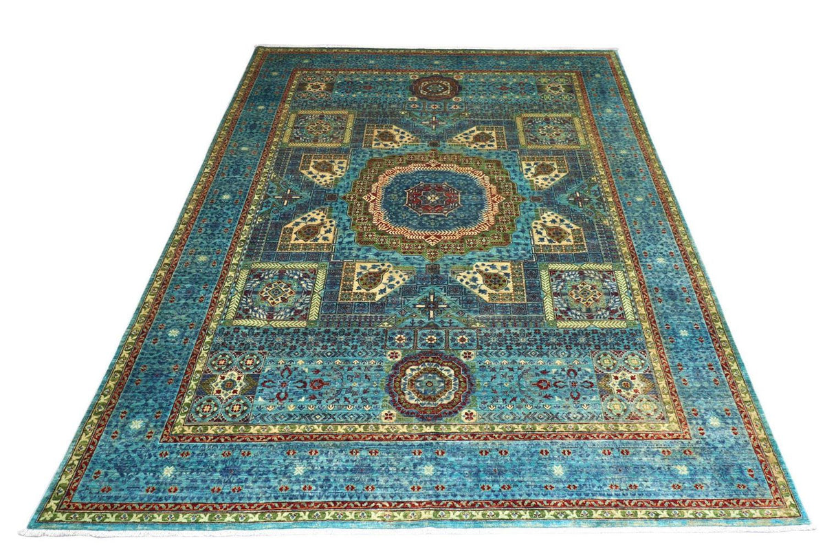 Ziegler Carpet - 368 x 271 cm - turkos