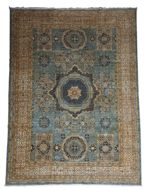 Ziegler Carpet - 427 x 313 cm - blå