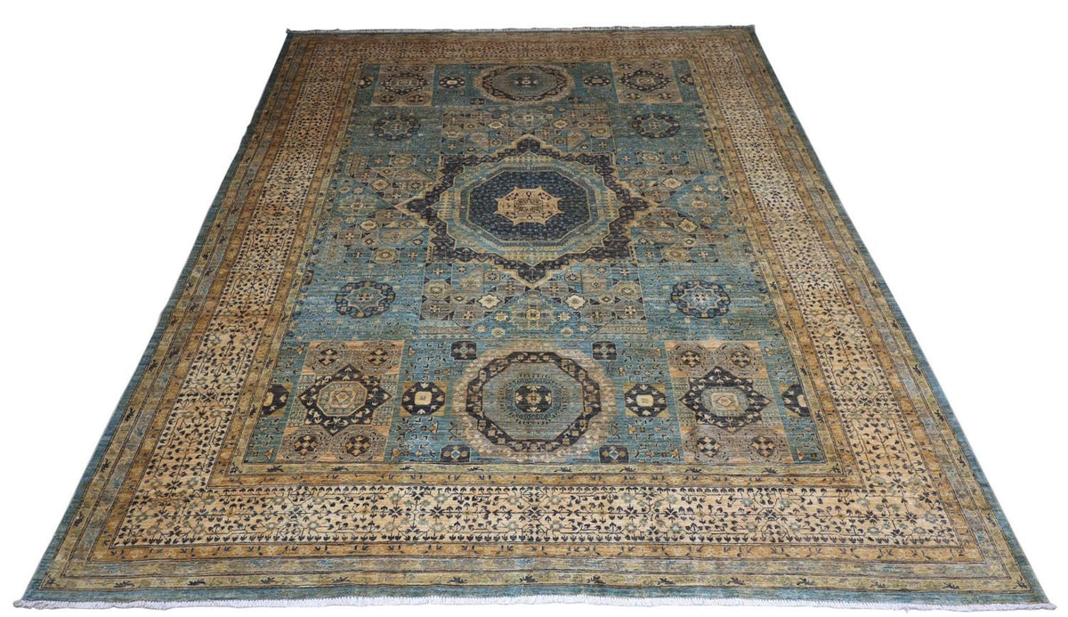 Ziegler Carpet - 427 x 313 cm - blå