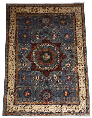 Ziegler Carpet - 423 x 309 cm - mörkblå