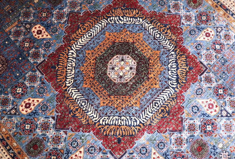 Ziegler Carpet - 423 x 309 cm - mörkblå