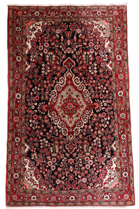 Persisk matta - Classic - 214 x 134 cm - mörkblå