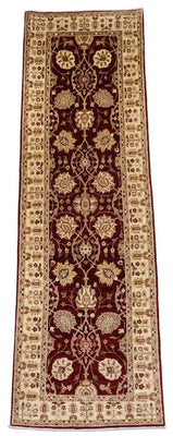 Runner Ziegler Carpet - 280 x 91 cm - mörkröd
