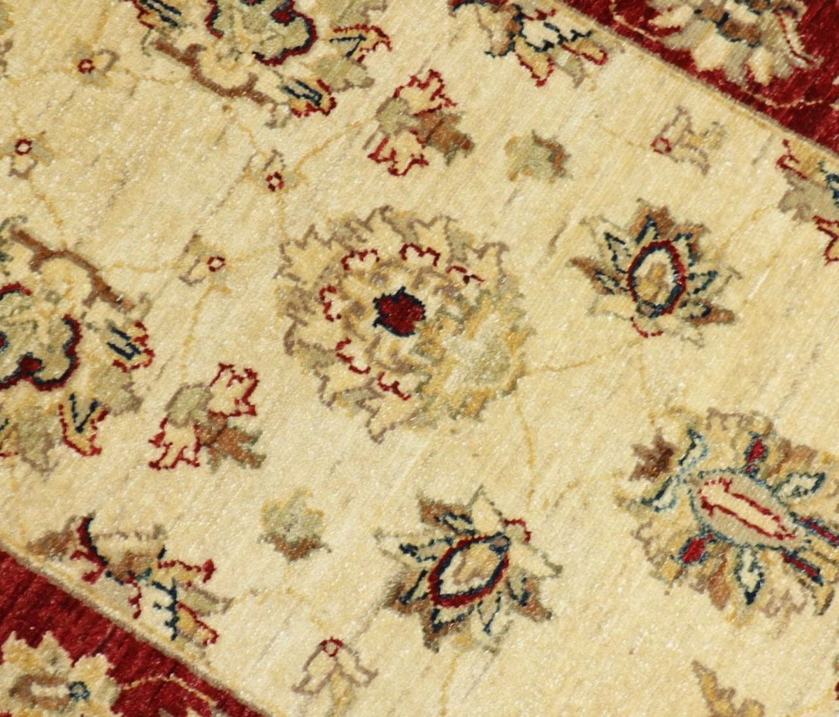 Runner Ziegler Carpet - 310 x 81 cm - mörkröd