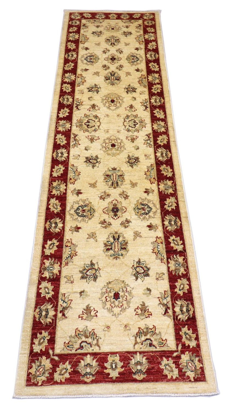 Runner Ziegler Carpet - 310 x 81 cm - mörkröd