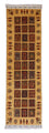 Runner Ziegler Carpet - 248 x 81 cm - mörkröd
