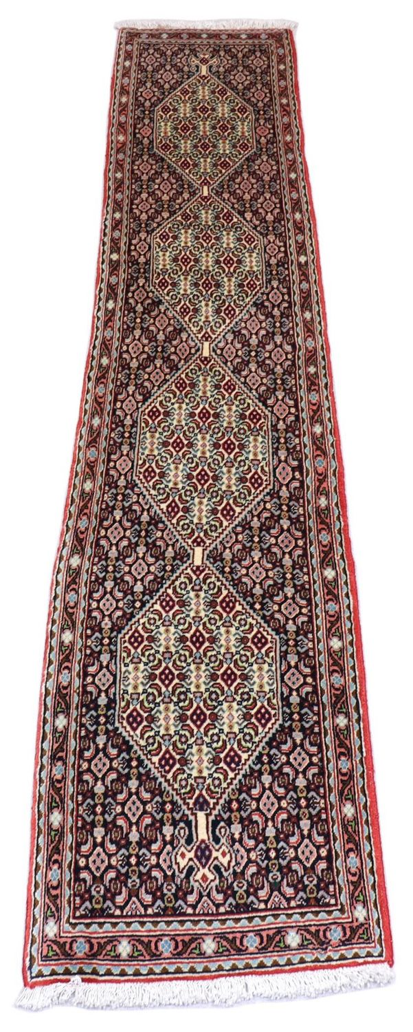 Runner Persisk matta - Bijar - 238 x 50 cm - mörkblå