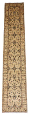 Runner Ziegler Carpet - 394 x 78 cm - beige