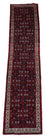Runner Oriental Carpet - 403 x 87 cm - mörkblå