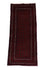 Runner Afghansk matta - 196 x 79 cm - mörkröd