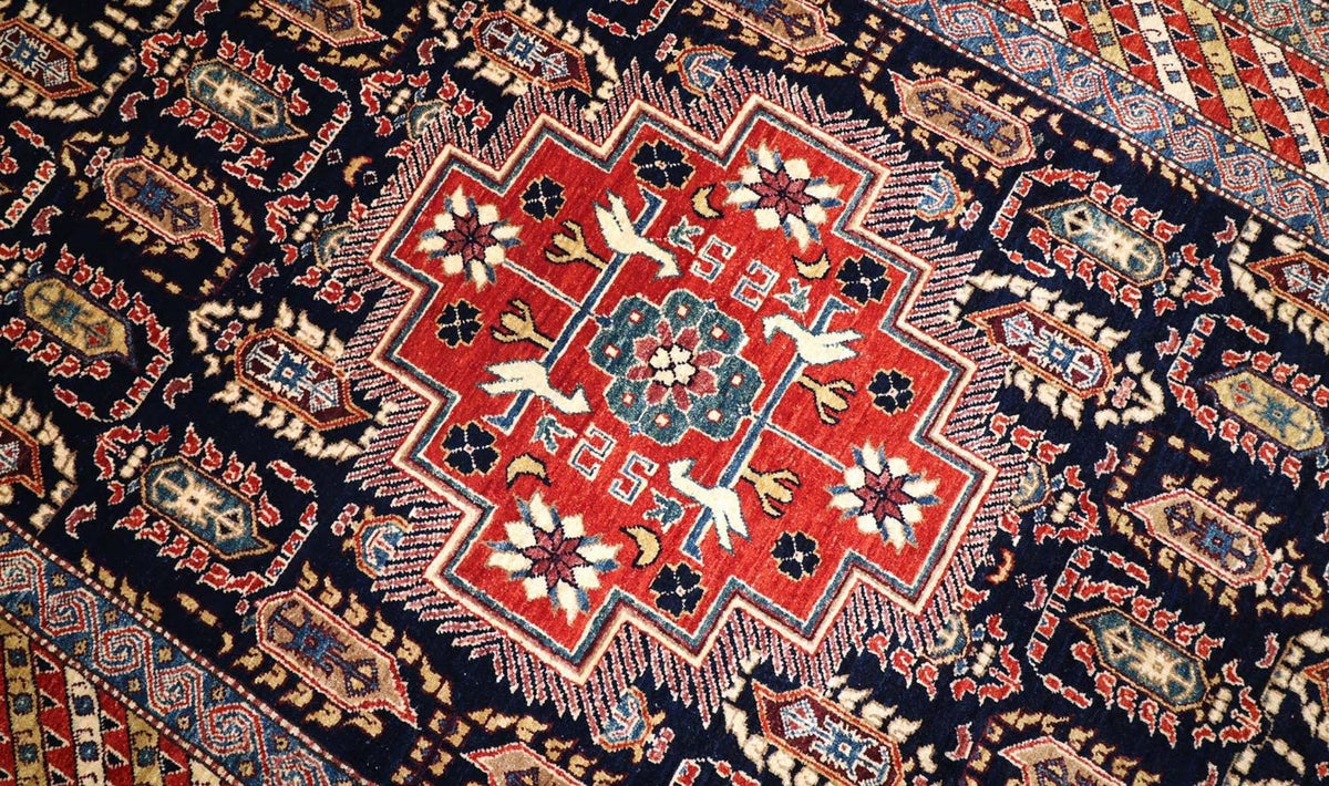 Ziegler Carpet - 268 x 175 cm - mörkblå