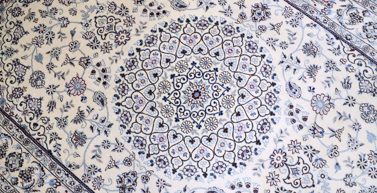 Persisk matta - Nain - 307 x 200 cm - beige