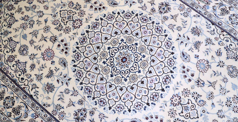 Persisk matta - Nain - 307 x 200 cm - beige