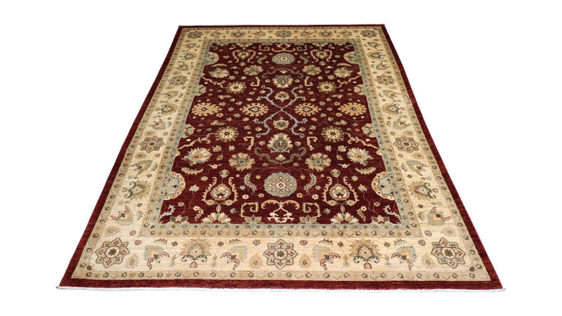 Ziegler Carpet - 357 x 276 cm - mörkröd