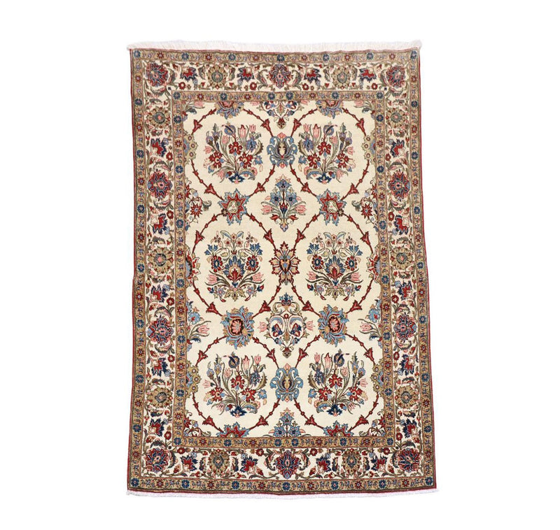 Persisk matta - Ghom - 204 x 135 cm - beige