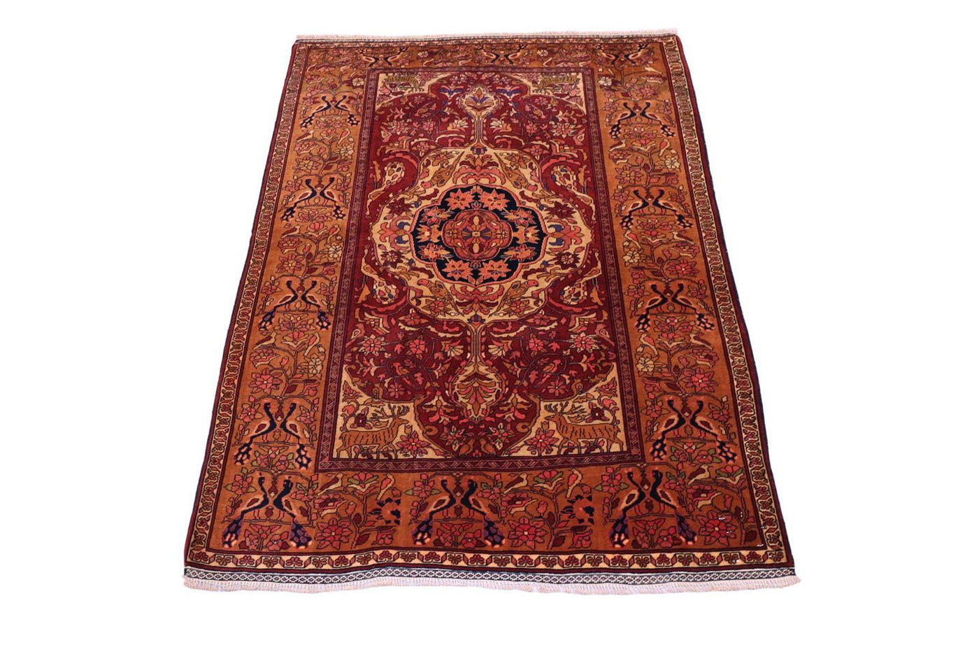 Afghansk silke Mattan 154x115cm - Oriental Carpet