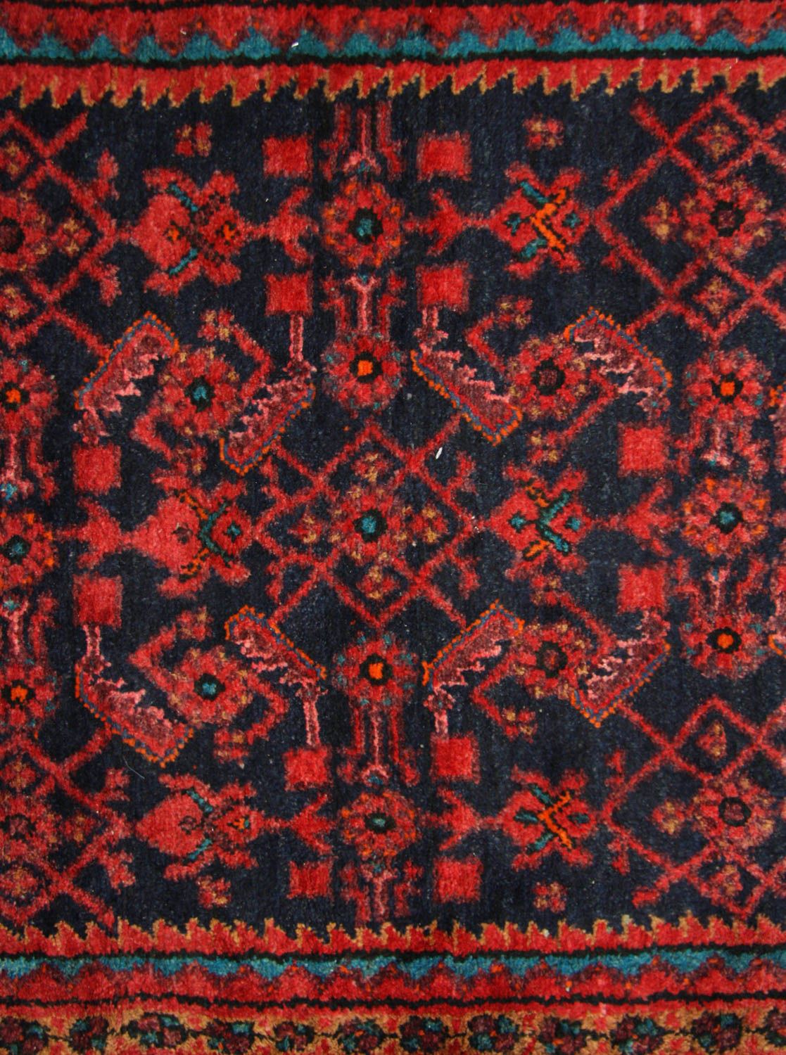 Runner Persisk matta - Nomadic - 497 x 107 cm - blå