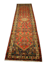 Runner Persisk matta - Nomadic - 426 x 107 cm - orange