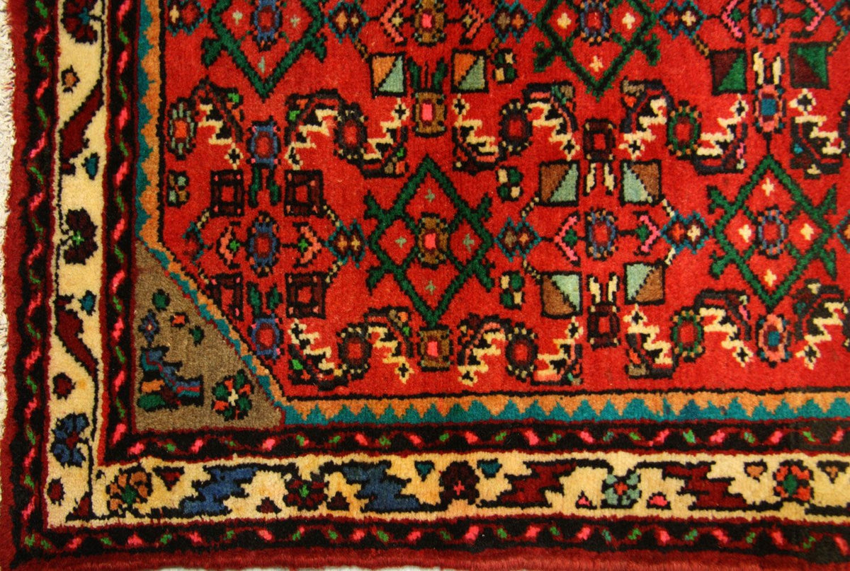 Runner Persisk matta - Nomadic - 387 x 80 cm - röd