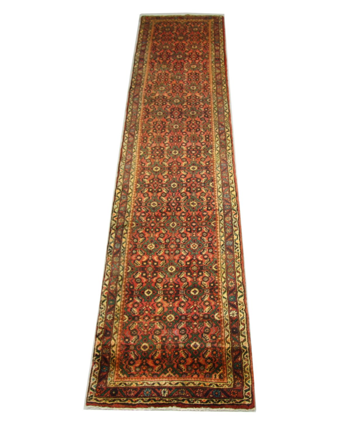 Runner Persisk matta - Nomadic - 380 x 80 cm - brun
